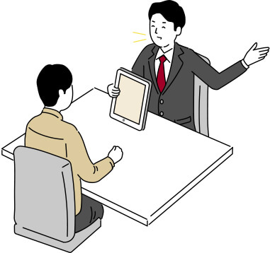 弁護士と無料相談イメージ